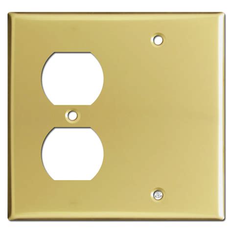 4x4 single outlet cover plate